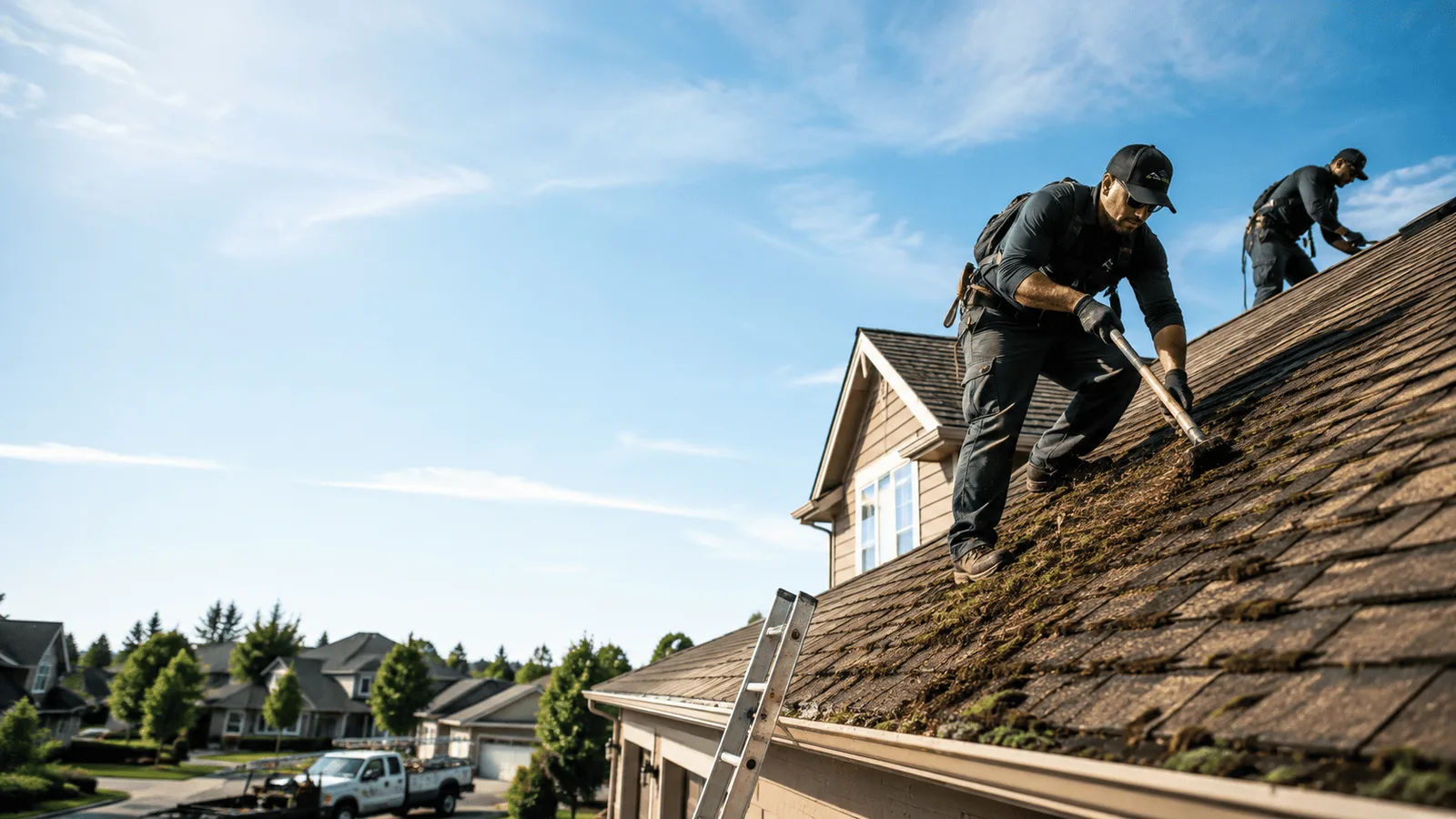 Roof Moss Removal in Middletown, MD near me